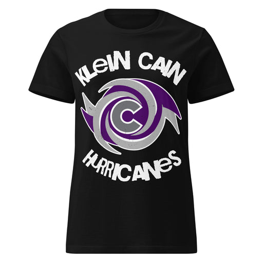 Klein Cain High School Hurricanes Women's Black SoftStyle T-shirt 228