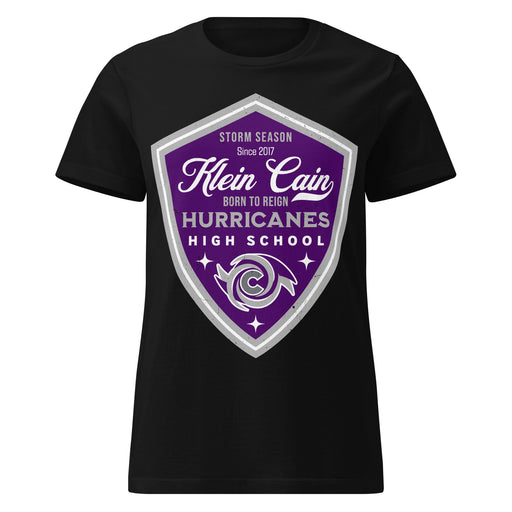 Klein Cain High School Hurricanes Women's Black SoftStyle T-shirt 225