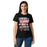 Front view of North Shore High School Mustangs Women's Black SoftStyle T-shirt 232