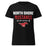 North Shore High School Mustangs Women's Black SoftStyle T-shirt 003