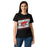 Woman wearing Odessa High School Bronchos Women's Black SoftStyle T-shirt 223