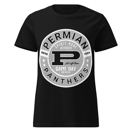 Permian High School Panthers Women's Black SoftStyle T-shirt 239