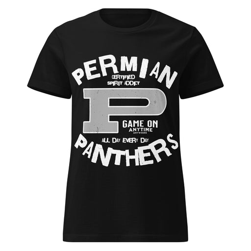 Permian High School Panthers Women's Black SoftStyle T-shirt 228