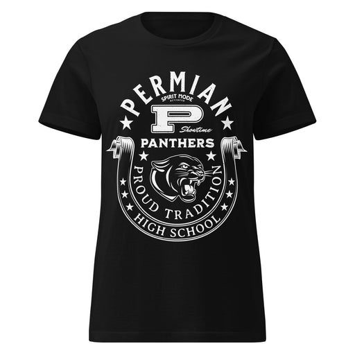 Permian High School Panthers Women's Black SoftStyle T-shirt 229