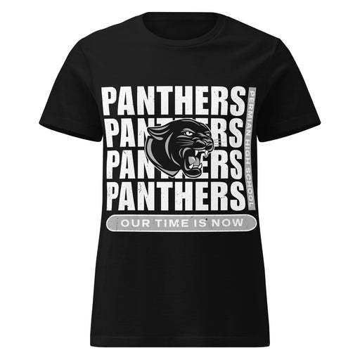 Permian High School Panthers Women's Black SoftStyle T-shirt 235