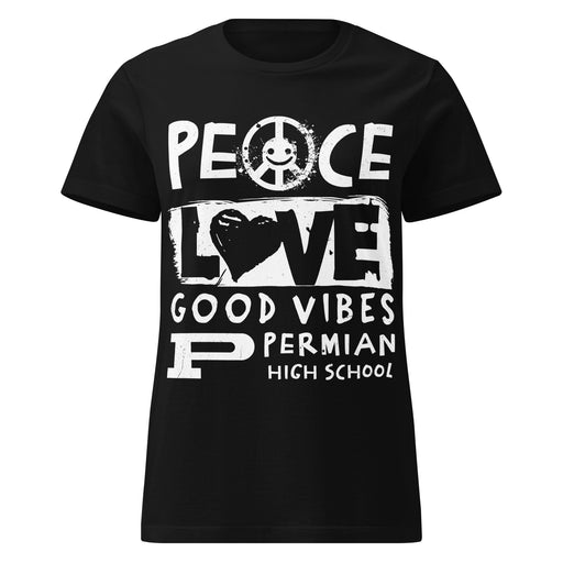 Permian High School Panthers Women's Black SoftStyle T-shirt 240