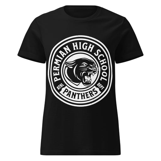 Permian High School Panthers Women's Black SoftStyle T-shirt 220