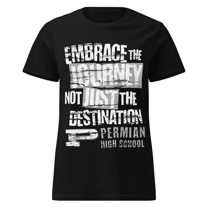Permian High School Panthers Women's Black SoftStyle T-shirt 232