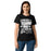 Woman wearing Permian High School Panthers Women's Black SoftStyle T-shirt 232
