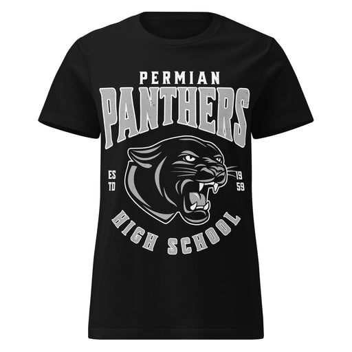 Permian High School Panthers Women's Black SoftStyle T-shirt 213