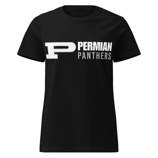 Permian High School Panthers Women's Black SoftStyle T-shirt 200