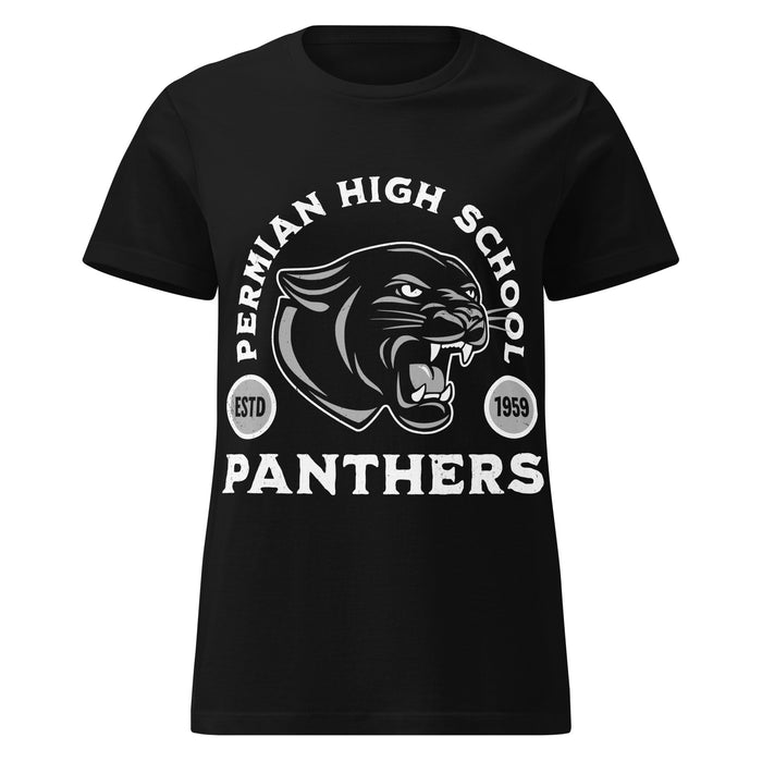 Permian High School Panthers Women's Black SoftStyle T-shirt 208