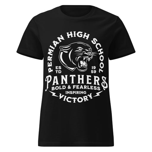 Permian High School Panthers Women's Black SoftStyle T-shirt 206