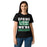 Front view of Spring High School Lions Women's Black SoftStyle T-shirt 231