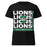 Spring High School Lions Women's Black SoftStyle T-shirt 235