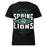 Spring High School Lions Women's Black SoftStyle T-shirt 210