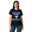 Front view of Taylor High School Mustangs Women's Black SoftStyle T-shirt 006