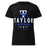 Taylor High School Mustangs Women's Black SoftStyle T-shirt 217