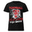 Tomball High School Cougars Women's Black SoftStyle T-shirt 205