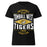 Tomball West High School Tigers Women's Black SoftStyle T-shirt 210