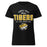 Tomball West High School Tigers Women's Black SoftStyle T-shirt 040