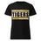 Tomball West High School Tigers Women's Black SoftStyle T-shirt 098