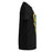 Side view of Klein Forest High School Golden Eagles Women's Black SoftStyle T-shirt 225