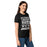 Side view of Permian High School Panthers Women's Black SoftStyle T-shirt 231
