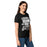 Side view of Permian High School Panthers Women's Black SoftStyle T-shirt 232