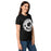 Side view of Permian High School Panthers Women's Black SoftStyle T-shirt 215