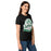 Side view of Spring High School Lions Women's Black SoftStyle T-shirt 219