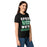 Side view of Spring High School Lions Women's Black SoftStyle T-shirt 231