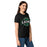 Side view of Spring High School Lions Women's Black SoftStyle T-shirt 011