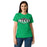 Lady wearing Spring High School Lions Women's Irish Green SoftStyle T-shirt 009