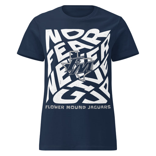 Flower Mound High School Jaguars Women's Navy Blue SoftStyle T-shirt 236