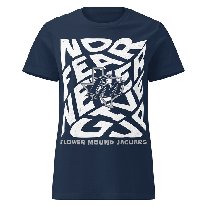 Flower Mound High School Jaguars Women's Navy Blue SoftStyle T-shirt 236