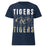 Klein Collins High School Tigers Women's Navy Blue SoftStyle T-shirt 233