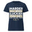 Klein Collins High School Tigers Women's Navy Blue SoftStyle T-shirt 238