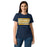 Front view of Nimitz High School Cougars Women's Navy Blue SoftStyle T-shirt 098