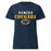 Nimitz High School Cougars Women's Navy Blue SoftStyle T-shirt 017