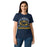 Front view of Nimitz High School Cougars Women's Navy Blue SoftStyle T-shirt 208
