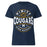 Nimitz High School Cougars Women's Navy Blue SoftStyle T-shirt 218