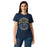 Front view of Nimitz High School Cougars Women's Navy Blue SoftStyle T-shirt 229