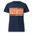 Seven Lakes High School Spartans Women's Navy Blue SoftStyle T-shirt 098
