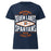 Seven Lakes High School Spartans Women's Navy Blue SoftStyle T-shirt 210