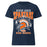 Seven Lakes High School Spartans Women's Navy Blue SoftStyle T-shirt 213