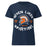 Seven Lakes High School Spartans Women's Navy Blue SoftStyle T-shirt 228