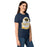 Side view of Nimitz High School Cougars Women's Navy Blue SoftStyle T-shirt 219