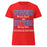 Duncanville High School Panthers Women's Red SoftStyle T-shirt 237