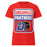 Duncanville High School Panthers Women's Red SoftStyle T-shirt 001